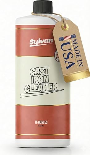 Sylvan Hills Natural Cast Iron Cleaning Soap 16 oz | Essential Oil Blend