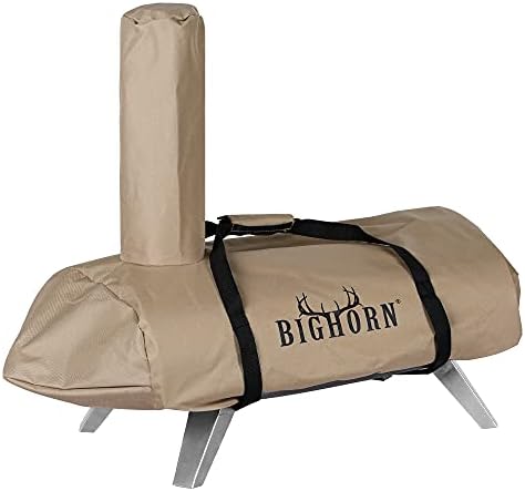 BIG HORN OUTDOORS Rain Cover for Pizza Oven, Heavy Duty Waterproof and Weather Resistant Oxford Fabric Covers