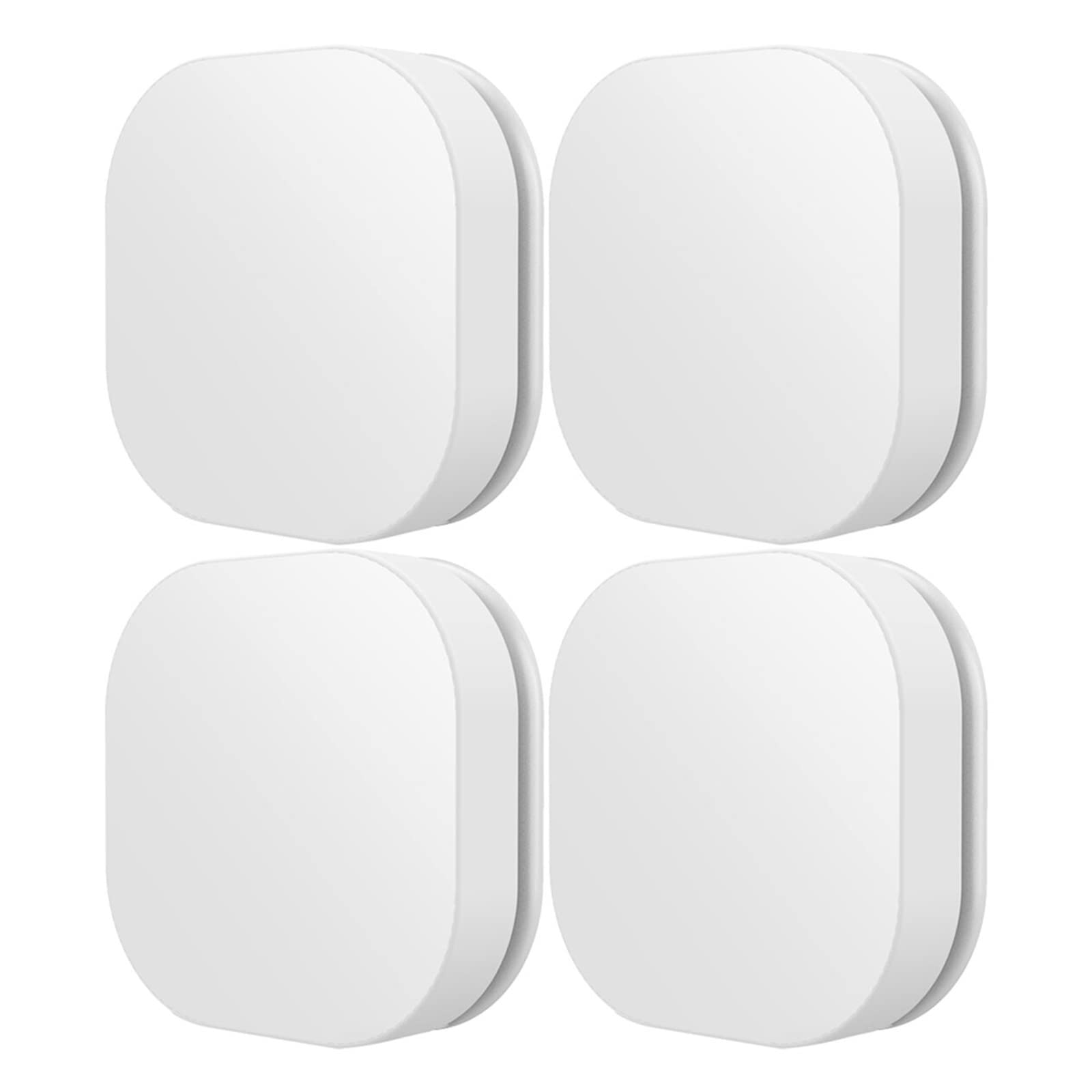 Interruttore Intelligente, Tuya ZigBee Smart Key Switch Telecomando Wireless Key Controller Collegamento Multi-Scena Smart Switch Automazione alimentata a Batteria,Smart Switch WiFi(4 PCS)