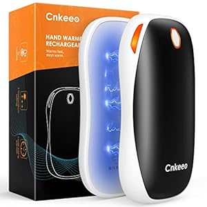 Handwärmer Wiederaufladbar, Cnkeeo 10000mAh Split-Magnetic 2er-Pack Elektrische Tragbare Handwärmer Powerbank USB…