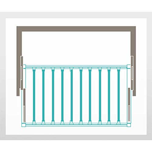 Rack de vêtements à glissement réglable pour suspendre 10 pantalons - 2
