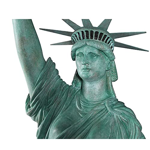 Estatua Gran Escala Libertad en Pedestal miniatura 3