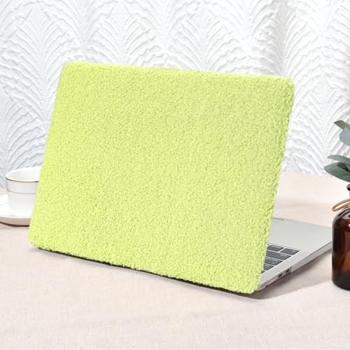 Coque MacBook Air 13.6 M4 M3 M2 rigide verte avec protège clavier A3113