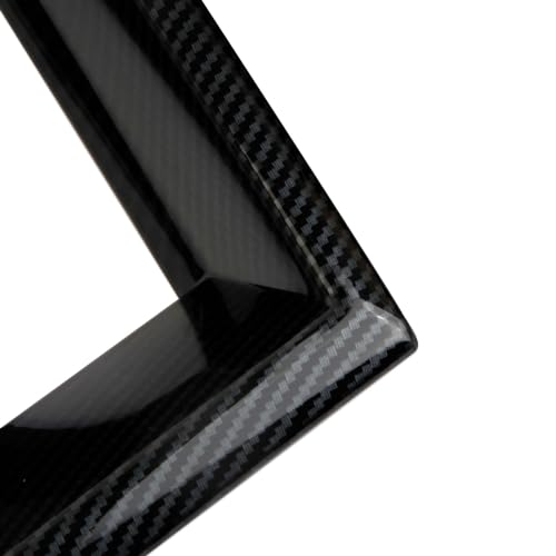 Image of Carbon Fiber Style Front Bumper Trim Grille Side Cover for 2023-2026 Chevrolet Colorado