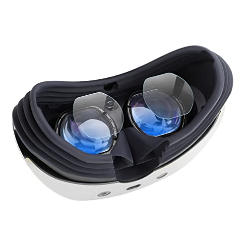 Hensych 4 Stück TPU Soft HD VR Objektivschutzfolien-Set Objektivschutz Abdeckung für PlayStation VR2 Brille schweißfest & staubdicht | kratzfest für PlayStation VR2 Zubehör
