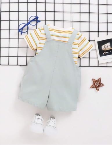 Image of SHREE SHYAM TEXTILE Dungaree for Baby Boy and Baby Girl, Kids Cotton Animal Print Romper