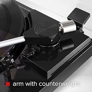 Audizio RP310 Platine Vinyle Haut de Gamme - Noir, Tourne Disque avec Fonction Retour Automatique, Deux Vitesses pour 33… – Image 4