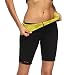SlimHot® Hot Slimming Pants Bermuda Shorts, Anti-cellulite Body Shape Wear for Weight Loss, M Black