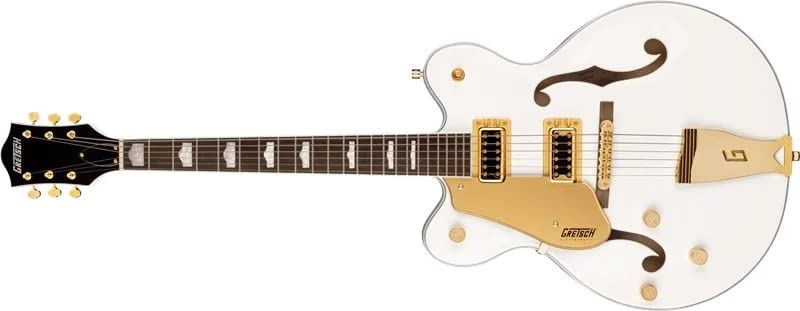 G5422GLH Electromatic Classic Double-Cut LH Snowcrest White - Les Beatles, Paul McCartney, John Lennon, RIngo Starr, George Harrison G5422GLH Electromatic Classic Double-Cut LH Snowcrest White – Image 4