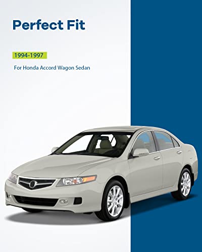 Lujuntec Interior Door Handle Front Driver Side Replacement For 1994-1997 For Honda For Accord Beige #TOP1