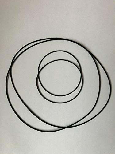 Set of 4 New Replacement BELTS for use with SONY TC-W310 Cassette Player