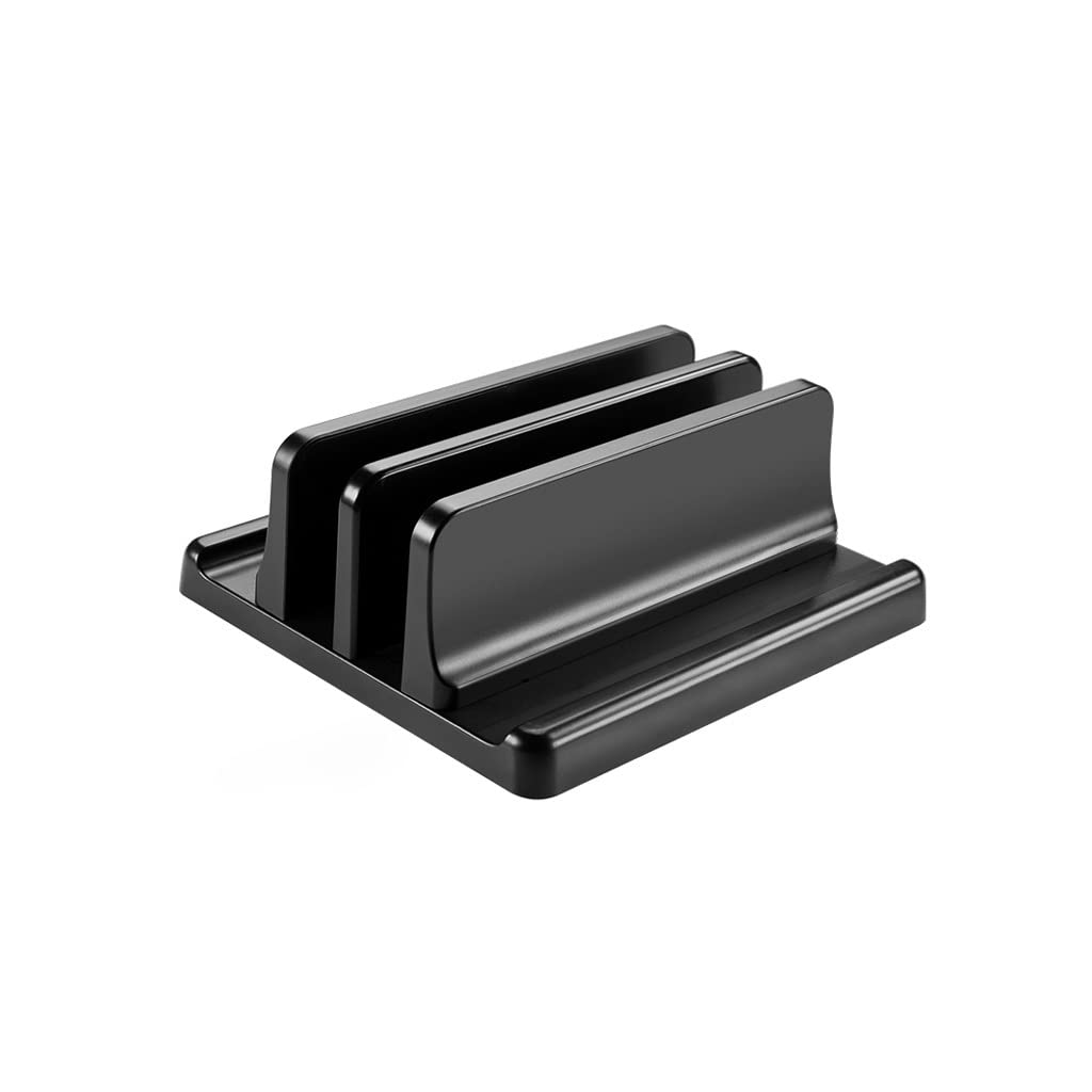 Support vertical de stockage pour un bureau de salon épuré et moderne