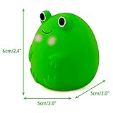 Chiwava 4 Stücke 6cm Quitschende Hundespielzeug aus natürlichem Latex - Lustige Tier - Sets für kleine Hunde, zum schnellen Fangen und Spielen