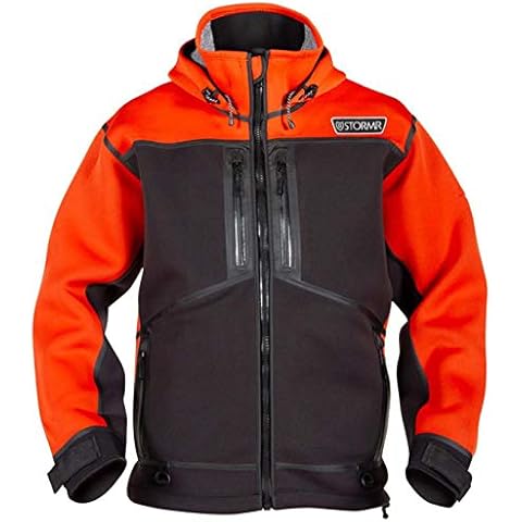 STORMR Strykr Neoprene Jacket, Safety Orange, XX-Large Cover