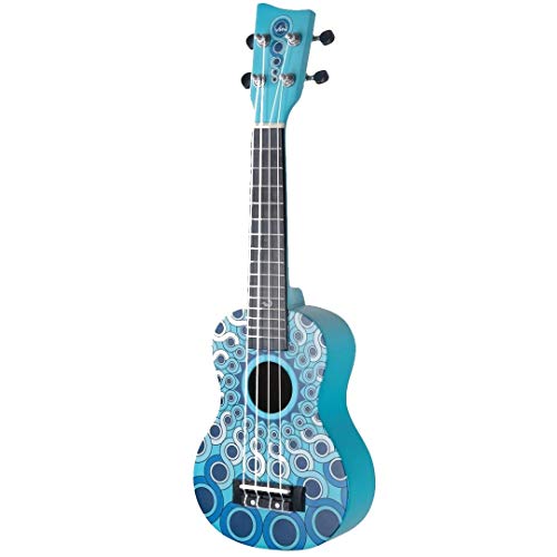 Gewa Ukulele Soprano Manoa W-SO-MG Mandala Design mit Hülle