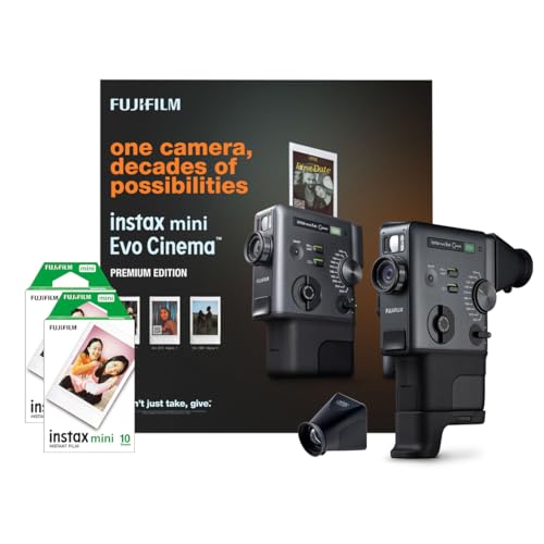 Image of Fujifilm instax mini Evo Cinema Premium Edition with 20 Shots of instax mini Instant Film
