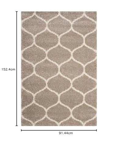 Image of Carpet for Living Room Bedroom Super Soft Anti Skid Hand Made Carpet Size 3X5 Feet