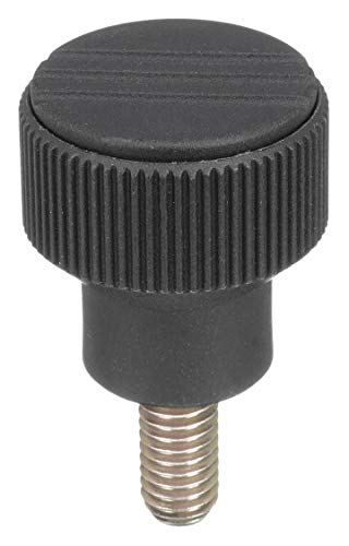 Knurled Knob, Ext, 1.57, 2.6, 5/16-18, 1.02
