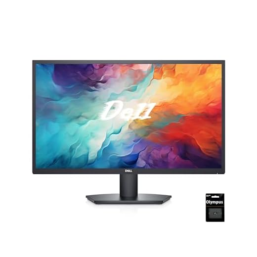 Dell Newest SE27 Series Monitor - 27 inch IPS LED FHD (1920 x 1080)- AMD FreeSync - VESA, 16:9-75Hz Monitor, 4ms Grey-to-Grey Response Time, Low Blue Light, Anti-Glare, HDMI & VGA Ports, Black