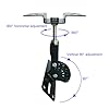 DAGCUXIN Ceiling Speaker Mount,Swivel & Tilt, Speaker Ceiling Mount Bracket Compatible with Most 8" 10" 12" 15" Speakers,Hold up to 100lbs,DX-506D (2 Packs Black) #1