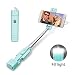 Produktbild atongm Selfie Stange Mini Selfie Stick, Handheld Wired Selfie Stick mit Led Fill Light für iPhone 6s / 6Plus / 5S, Galaxy S5 / S6 / S7 / S8 und mehr
