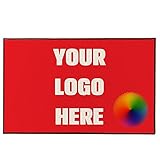 VictoryStore Custom Logo Doormat - 35x60 Inches, Full Color Print, Large...