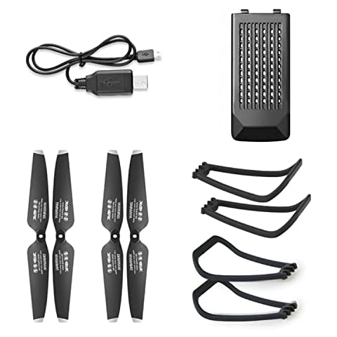 DRONEEYE 4DV14 Drone Spare Battery+Propeller + Protective Cover Cover