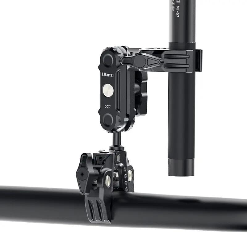 Ulanzi C017 Testa a sfera bidirezionale Super Clamp Magic Arm