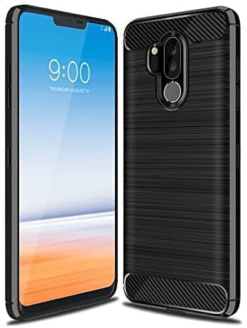 Image of Hybrid Carbon Fiber Back Case for LG G7 ThinQ (Black)