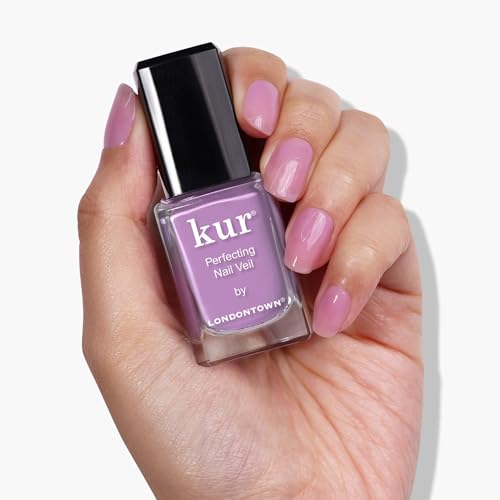 LONDONTOWN Nail Veil #9 Enhancing Nail Care Color and Formula, Sheer Lilac Tint, 0.4 fl. oz. - Image 3