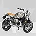 LTYNND 1/18 Alliage Moulé sous Pression Modèle De Moto Jouet Amortisseur De Choc Fonctionnel pour BMW R NineT Brouilleur pour Enfants Cadeaux Collection De Jouets Modèle Moto
