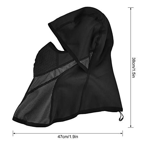 Boné Exterior, Andoer Balaclava de inverno à prova de vento com zíper reflexivo feminino masculino r
