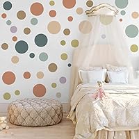 Runtoo Pegatinas de Pared Puntos Stickers Adhesivos Vinilo