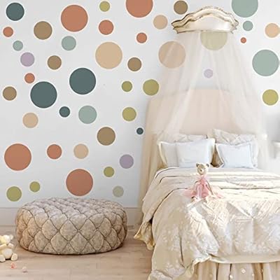 Runtoo Pegatinas de Pared Puntos Stickers Adhesivos Vinilo Lunares Etiqueta Redonda de Círculo Decorativas Infantiles Dormitorio Salon Habitacion Bebe | Ya disponible en tu tienda friki favorita! En mundofriki.es!