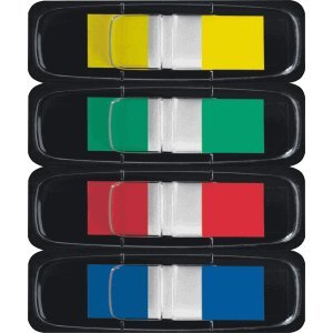 Sigel 12 x Haftmarker Film Color-Tip Mini Sortiert VE=144 Blatt