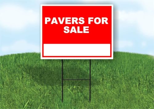 Pavers for Sale Write On Me Red 18x24 in Double