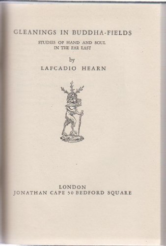 Gleanings in Buddha-Fields. Studies of Hand and... B0010ZJOVK Book Cover