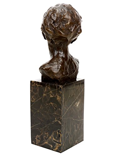 Busto de bronce Knabe para decoración de interiores: soluciona espacios sin vida 6