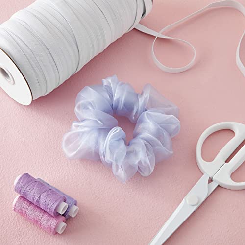 109 Yards White 1/2 Inch Elastic For Sewing Clothes, Stretch Knit Bands For Diy Crafts #TOP3