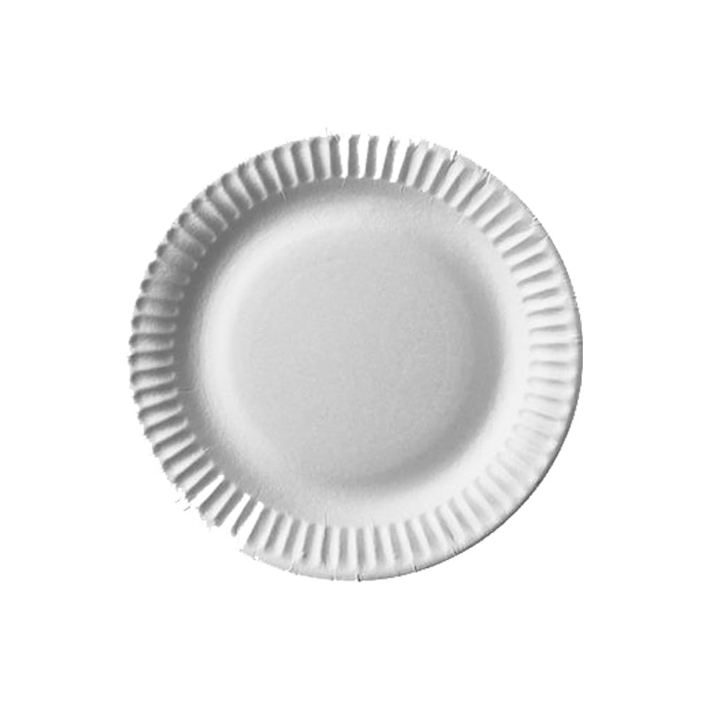 Générique 1000 Pappteller, fettabweisend, Durchmesser 18 cm