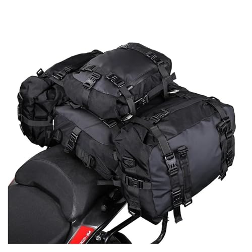 Paquete equipaje lateral para moto impermeable y multifuncional 2