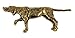 Creative Pewter Designs English Pointer Dog 22k Gold Plated Lapel Pin, Brooch, Jewelry, DG376F