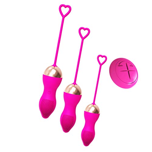 ARTIBETTER 3 Peças Kegel Bolas Vaginal Haltere Ponto G Oscilador Flertar Ferramenta Portátil Três-Em