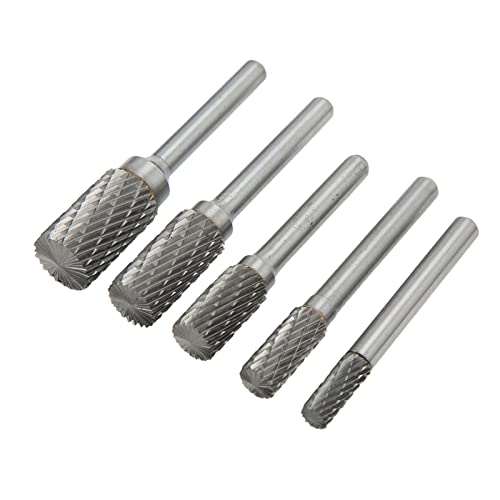 Juego de Fresas de Carburo Doble Corte Mango 6mm miniatura 5