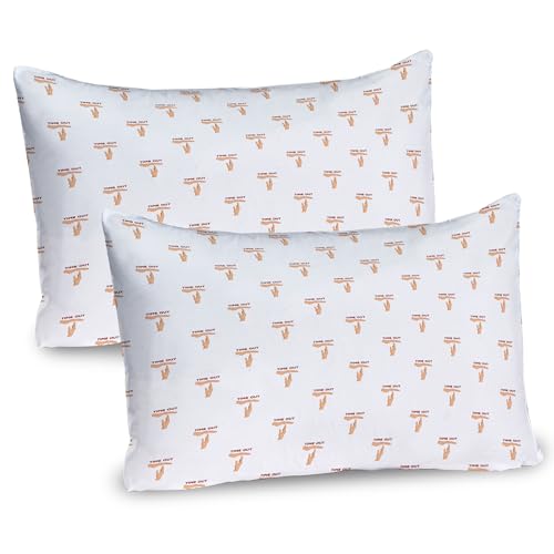 Ambesonne Time Out Pillow Sham Set of 2, Basketball Concept Hand Pattern Gesture of a Time Cartoon Design, Quality Microfiber Bedding Item for All Seasons, 36