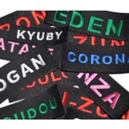Etiqueta personalizada 15x5cm para arnés Julius - Marcado de perro, nombre, identificación, parches, velcro, negro, rosa, azul, pequeño, grande, reflectante