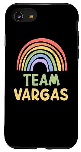 Happy Colorful Team Vargas Rainbow Pride Green Yellow X}zP[X iPhone SE (2020) / 7 / 8 p