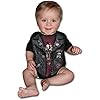 Spiral – BABY BIKER – Body pour bébé – noir