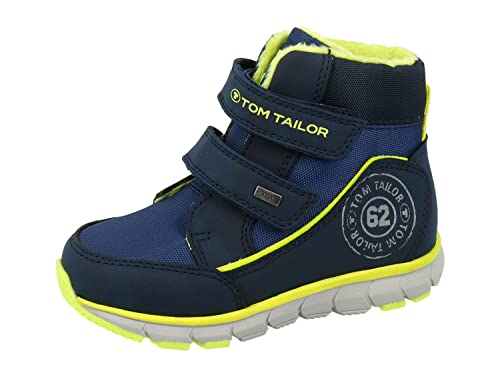 TOM TAILOR Jungen 4271903 Stiefelette, Denim, 27 EU