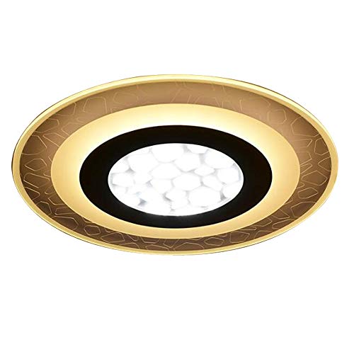 Plafonnier d'étude de chambre à coucher LED et grand salon rond